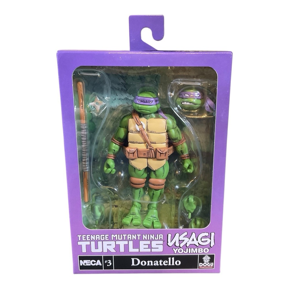 NECA #3 TMNT Usagi Yojimbo Stan Sakai Donatello Target Haulathon New In Hand